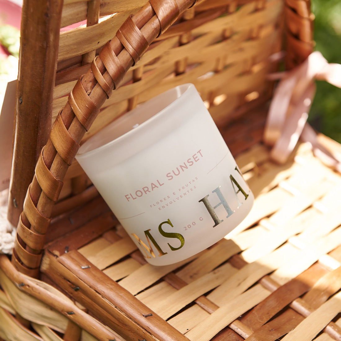 Vela Aromática Floral Sunset